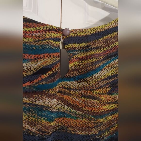 Lush Sleeveless Full Length Dress Sz S Multicolor - Picture 7 of 10